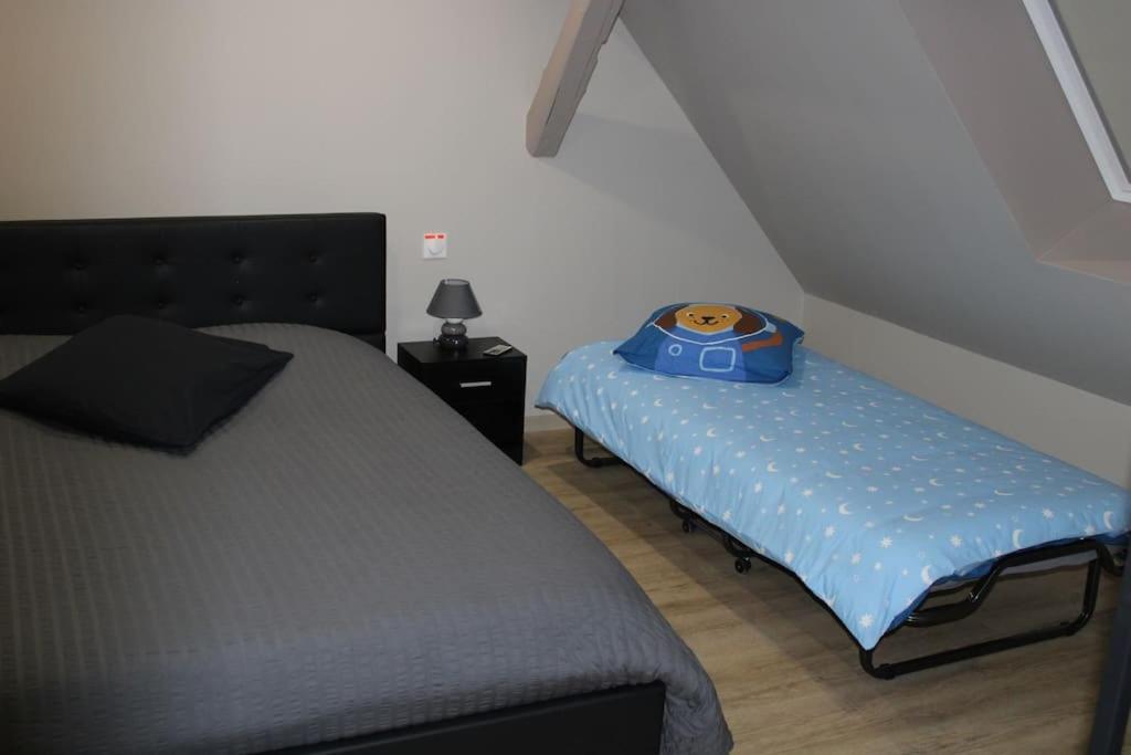 Spacieux Duplex 1 A 6 Personnes Ebersheim ภายนอก รูปภาพ